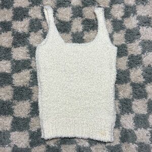SKIMS | cozy knit tank in color bone size XXS/XS